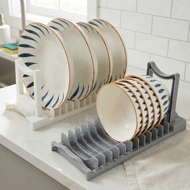 Escurridor De Platos Para Mesón Lavaplatos Secaplatos