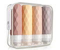 Set de botellas recargables para viaje minimalista