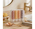 Set de botellas recargables para viaje minimalista