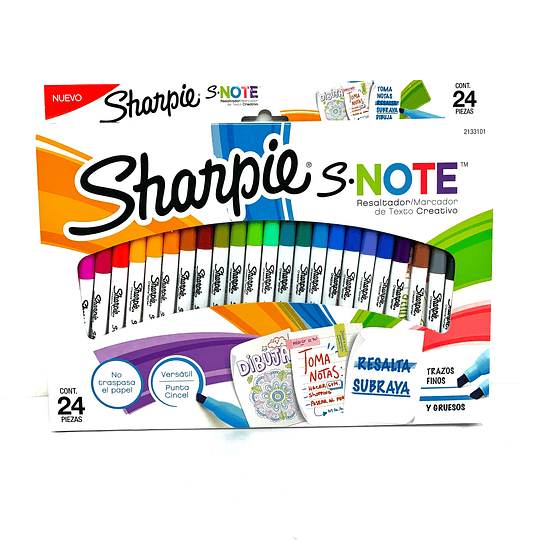 Sharpie S Note 24 colores