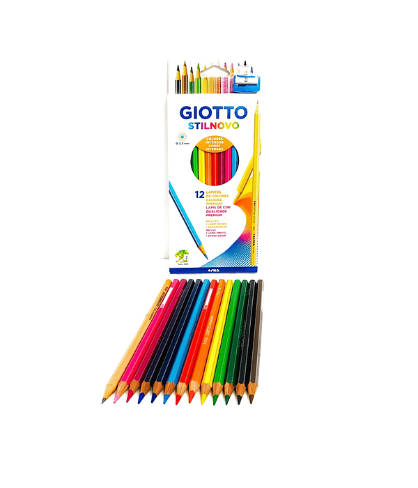 Lápices Giotto Stilnovo 12 colores