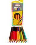 Lápices Bicolor Artel 24 colores