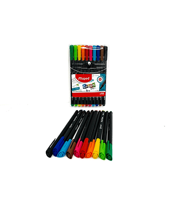 Fineliner Graph Peps 10 colores Maped