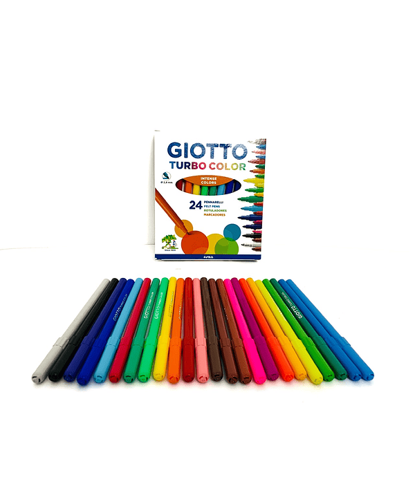 Lápices Escripto Turbo Color 24 colores Giotto 
