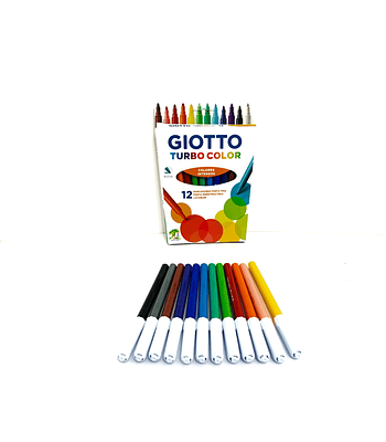 Lápices Escripto Turbo Color 12 colores