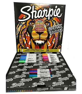 Sharpie BigPack Lion 26 colores
