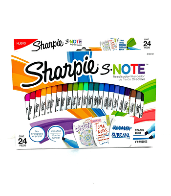 Sharpie S Note 24 colores