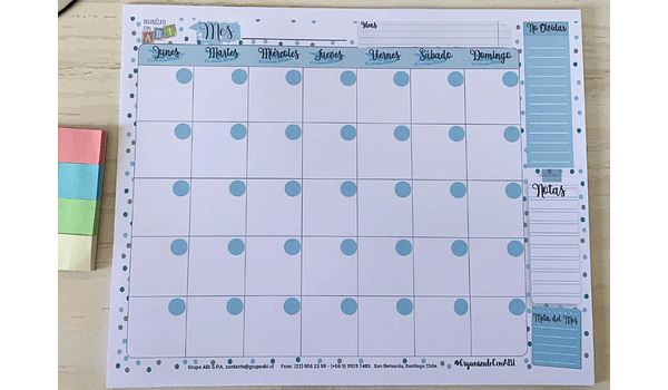 Planificadores libres de fecha, comienza en cualquier época del año a organizarte 🗓.