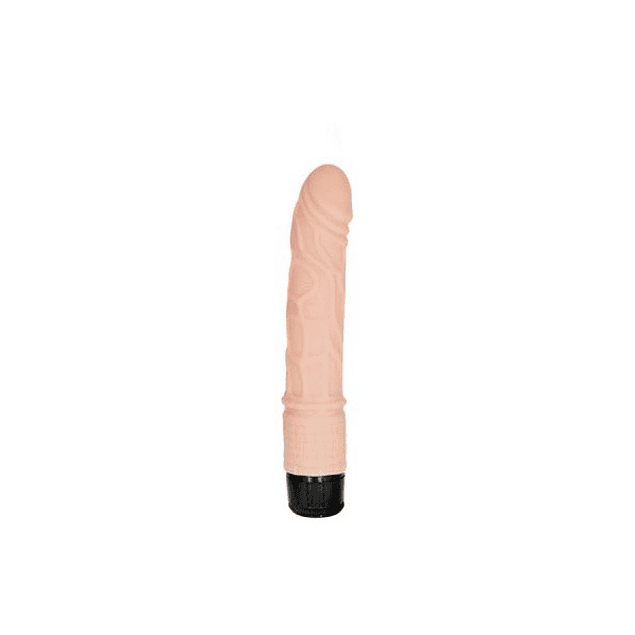 Vibrador Regulable 21x3.5cm Piel