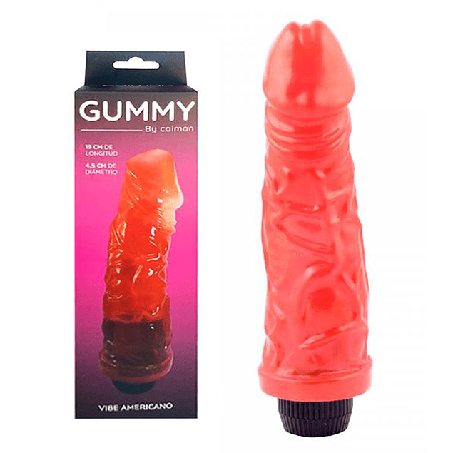 Vibrador Gummy Americano