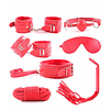 Kit BDSM 7 piezas Rojo