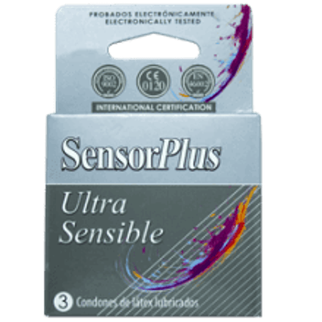 Preservativo Sensor Plus Ultra Sensible x3