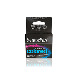 Preservativo Sensor Plus Colored x3