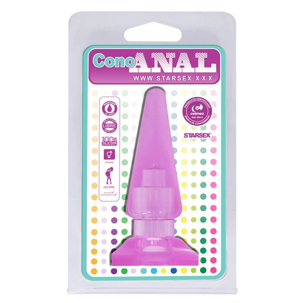 Mini Plug Anal Liso