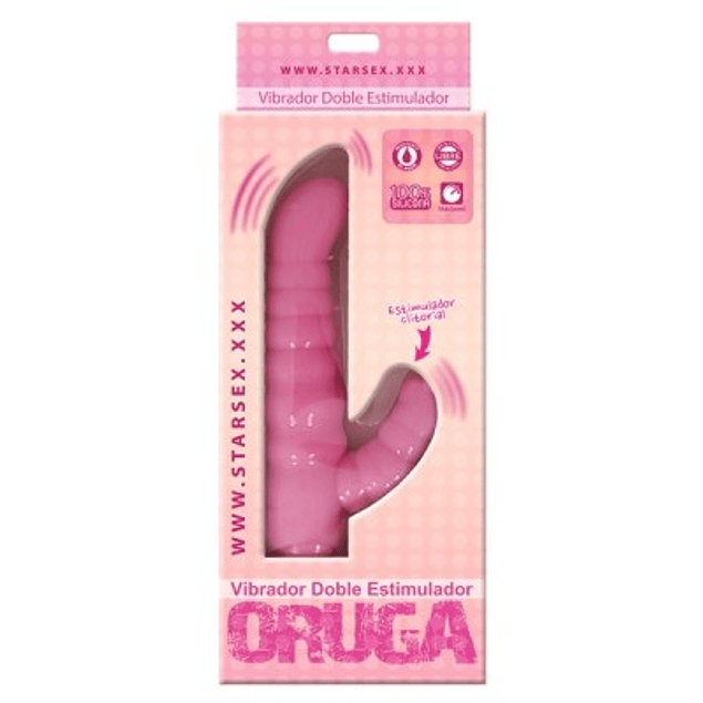 Vibrador Oruga Estimulador Clitorial