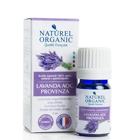 ACEITE ESENCIAL DE LAVANDA PROVENZA 100% PURO Y NATURAL 5ML