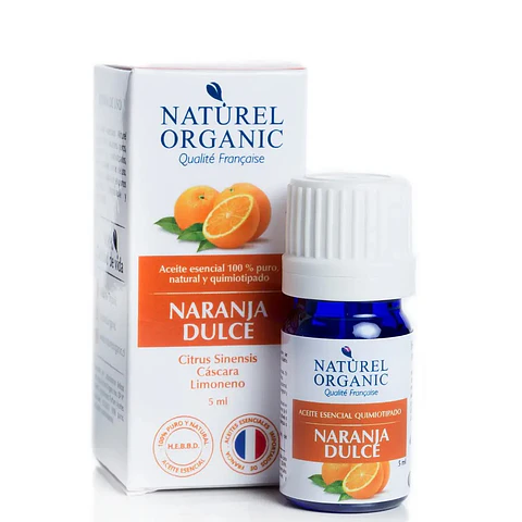 ACEITE ESENCIAL DE NARANJA DULCE 100% PURO Y NATURAL 5ML