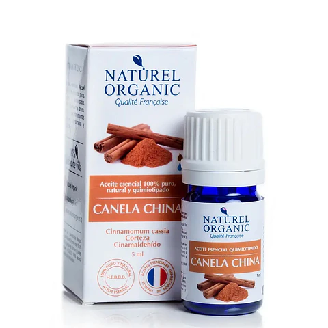 ACEITE ESENCIAL DE CANELA CHINA 100% PURO Y NATURAL 5ML