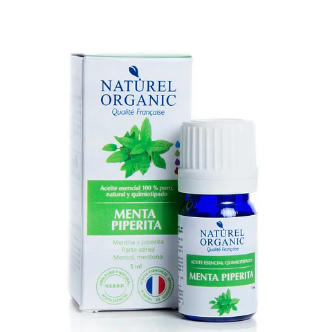ACEITE ESENCIAL MENTA PIPERITA 100%PURO Y NATURAL 5ML
