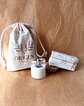 OBSEQUIOS PERSONALIZADOS FRASCO VELA DE SOYA + JABÓN CORPORAL - Miniatura 1