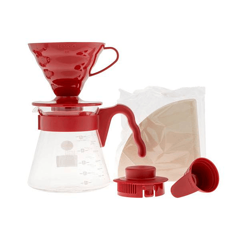 Kit V60 Rojo