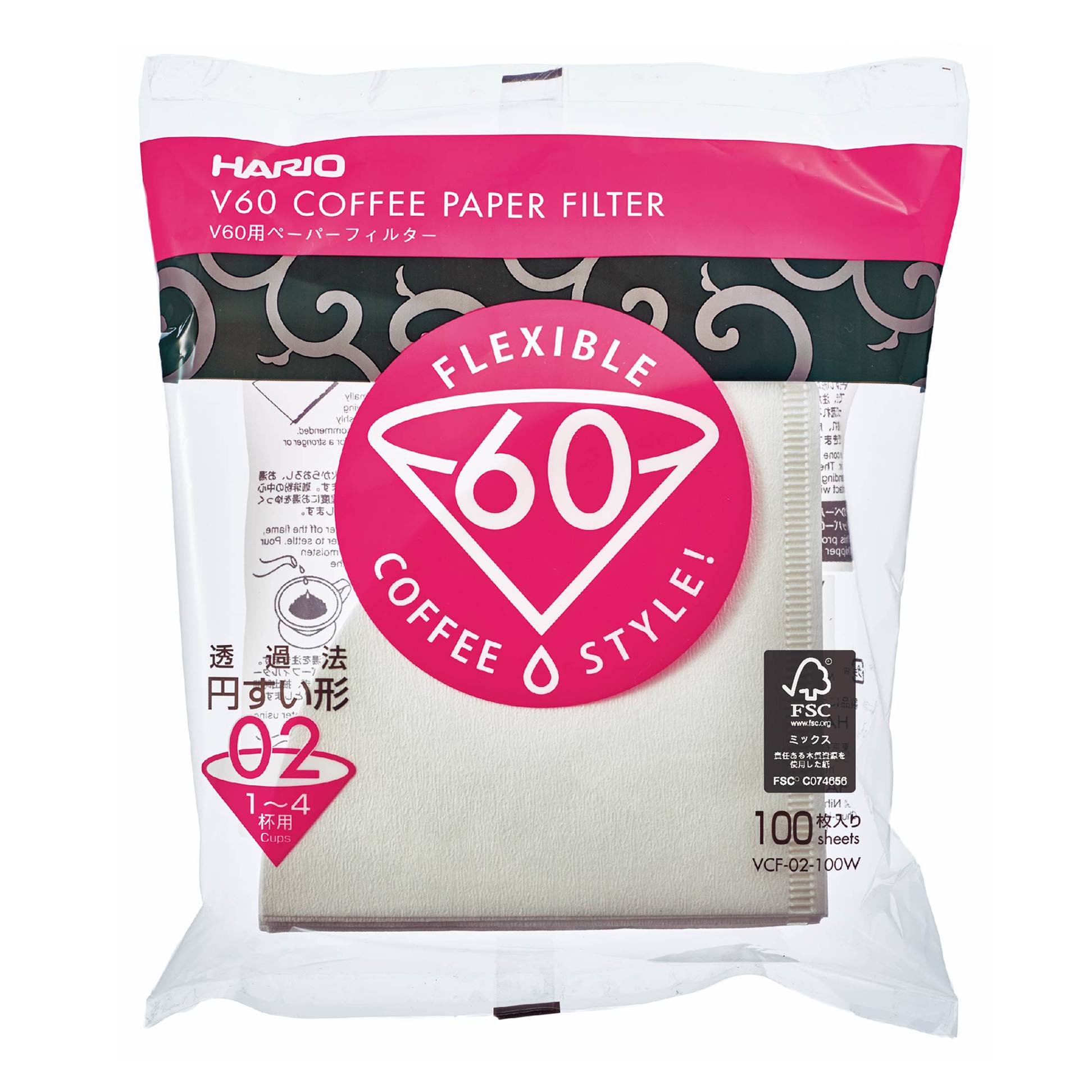Filtro V60 02 (100 unidades)