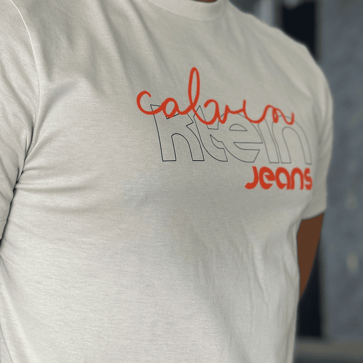 CAMISETA CKJ FRONTAL NARANJA 2