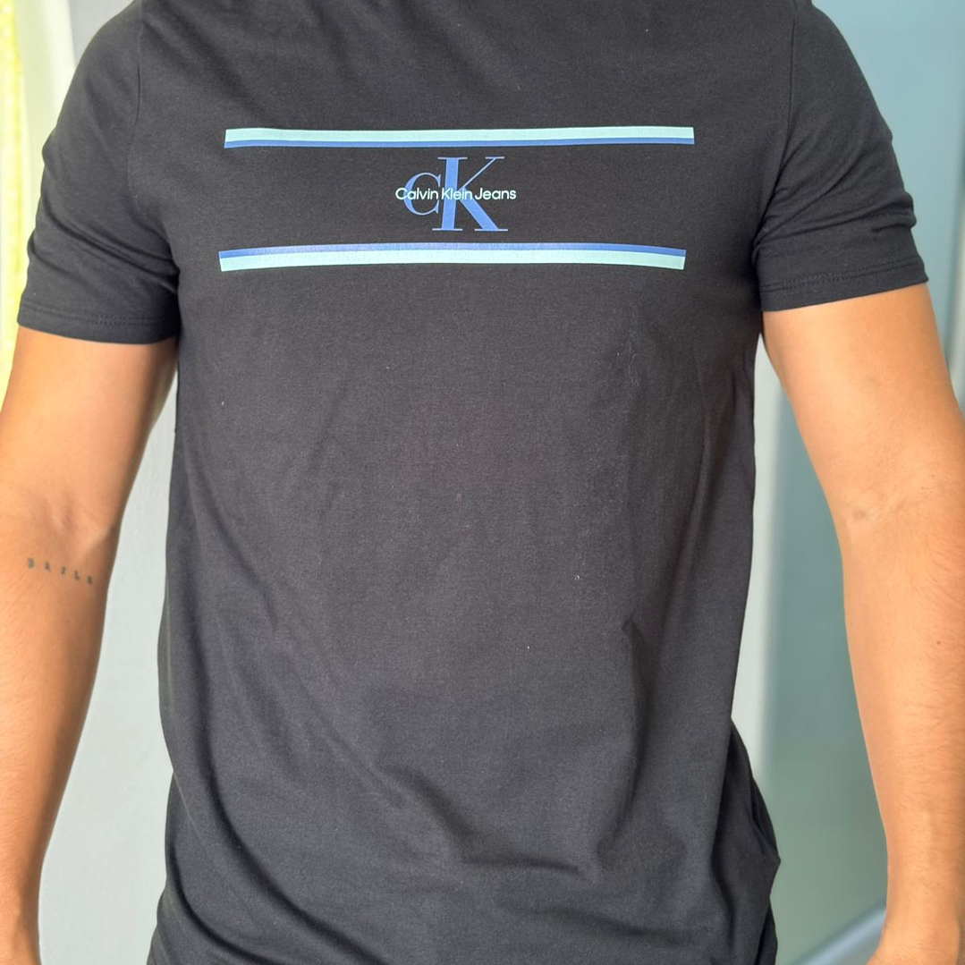 CAMISETA STRIPE GRAP NAVY 3