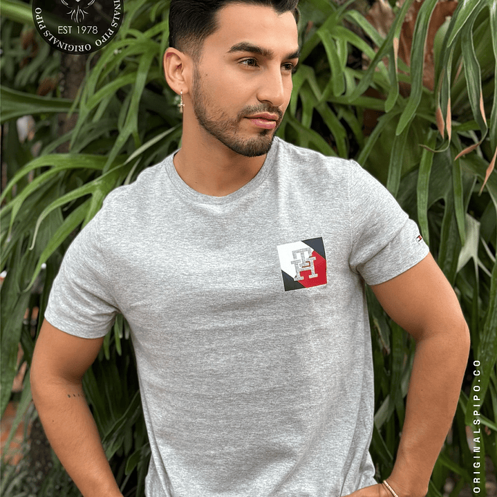 TH CAMISETA ESTAMPADO NEW YORK GRIS 1