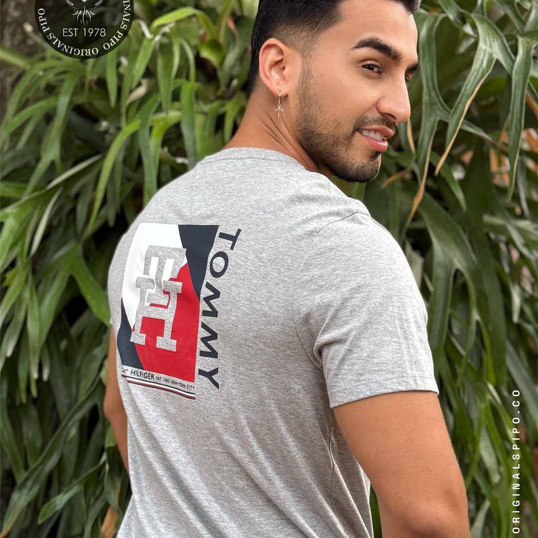 TH CAMISETA ESTAMPADO NEW YORK GRIS 2