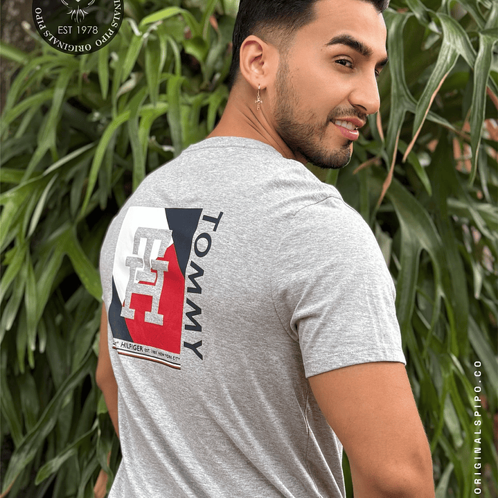 TH CAMISETA ESTAMPADO NEW YORK GRIS 2