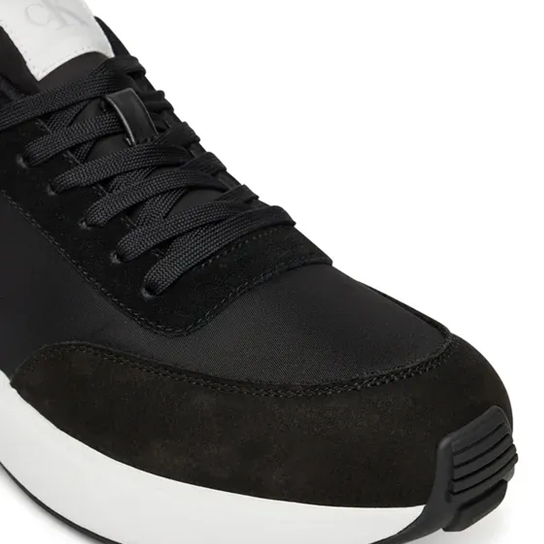 CK ATHLEISURE RUNNER LACEUP NY-SU BLACK-WHITE 4