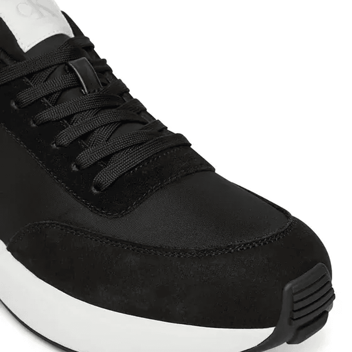 CK ATHLEISURE RUNNER LACEUP NY-SU BLACK-WHITE 4