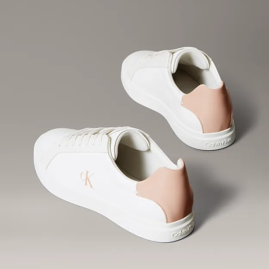 CK LOW PRO CUPS LTH MG WHITE-OCRE 6