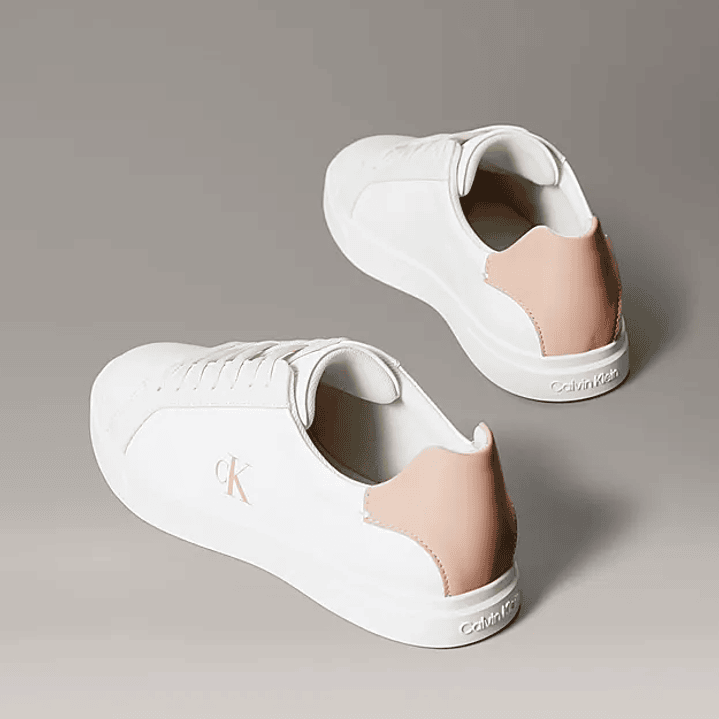 CK LOW PRO CUPS LTH MG WHITE-OCRE 6