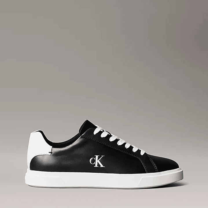 CK LOW PRO CUPS LTH MG BLACK-WHITE 2