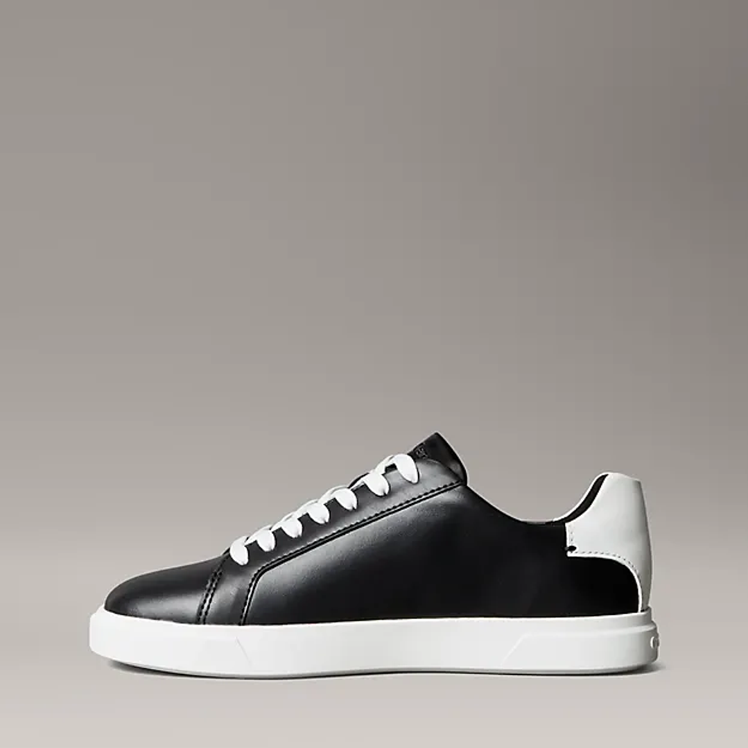 CK LOW PRO CUPS LTH MG BLACK-WHITE 3