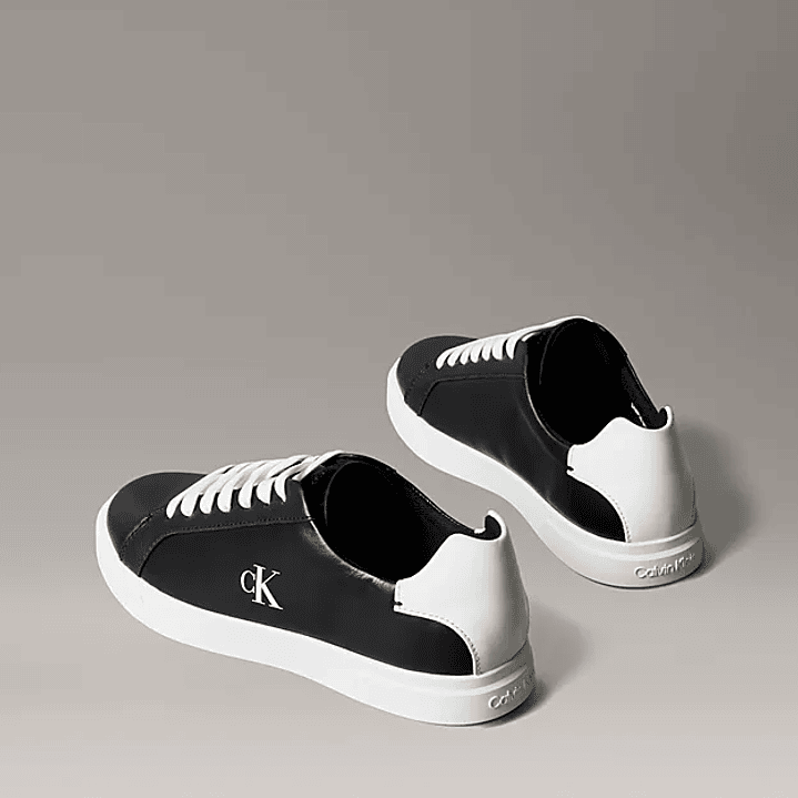 CK LOW PRO CUPS LTH MG BLACK-WHITE 4