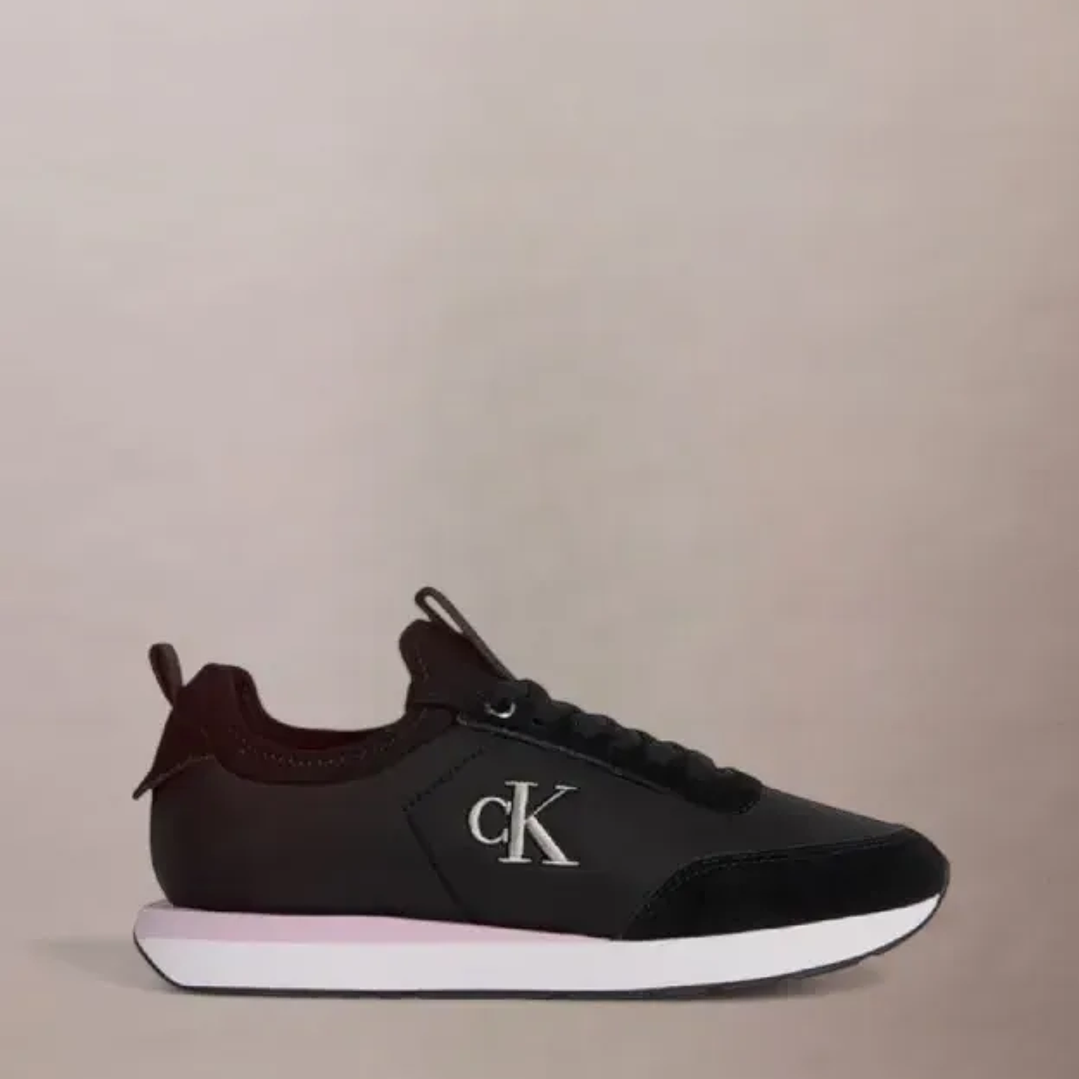 CK RETRO RUNNER SOCK NYLON MG BLACK-PURPPLE 2