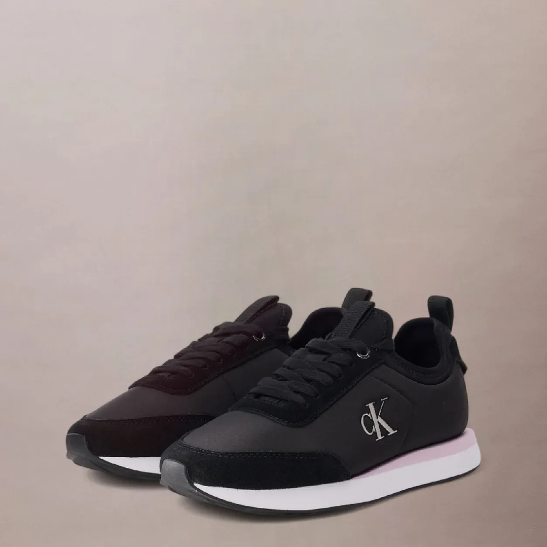 CK RETRO RUNNER SOCK NYLON MG BLACK-PURPPLE 1