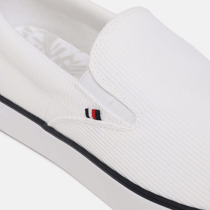 TH HI VULC CORE LOW II SLIPON WHITE 5