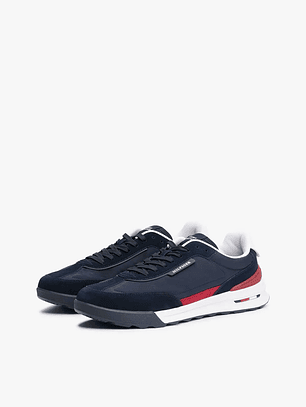 TH RETRO RUNNER NYLON MIX BLUE-RED