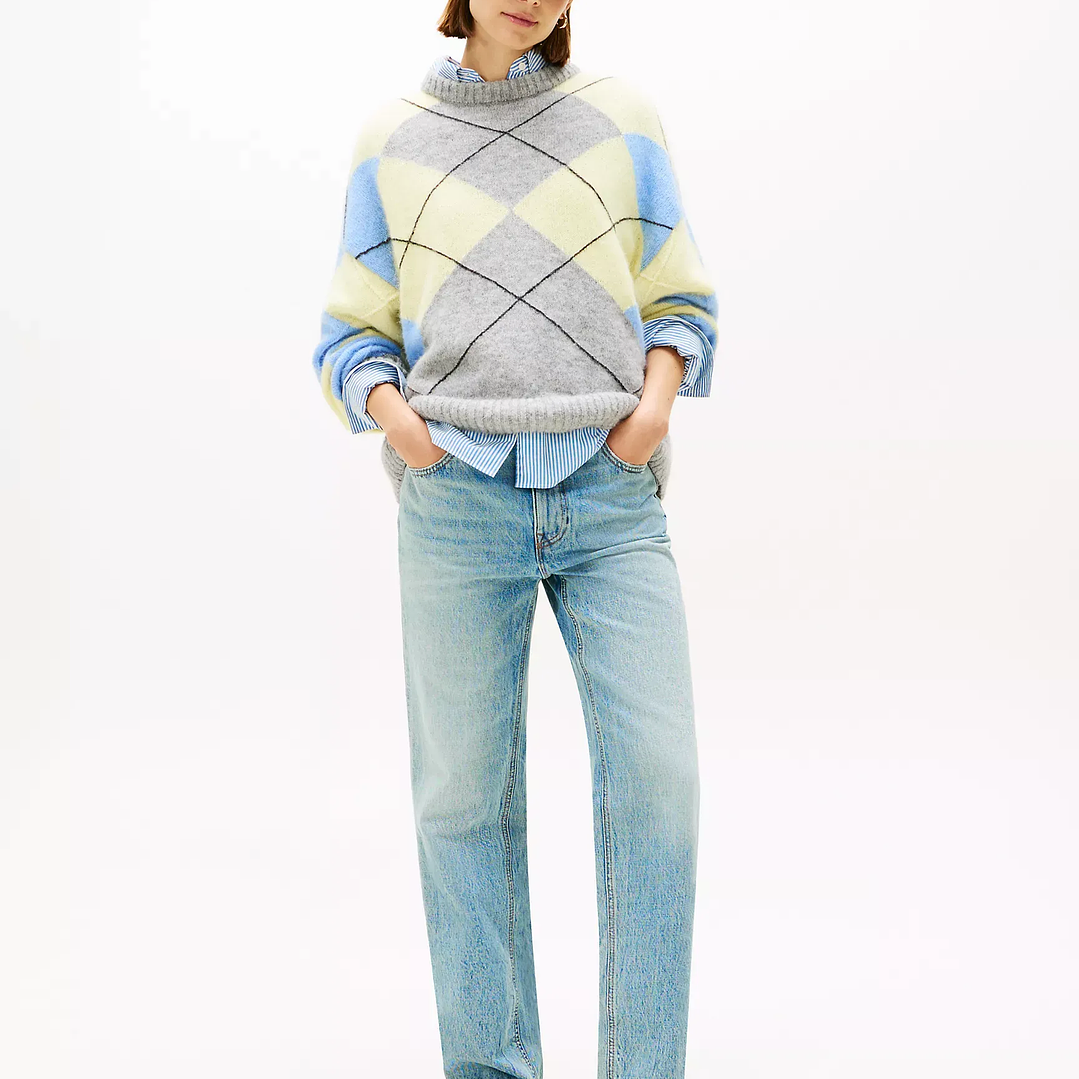 TH JEANS CLAIRE CLASC STR8  1