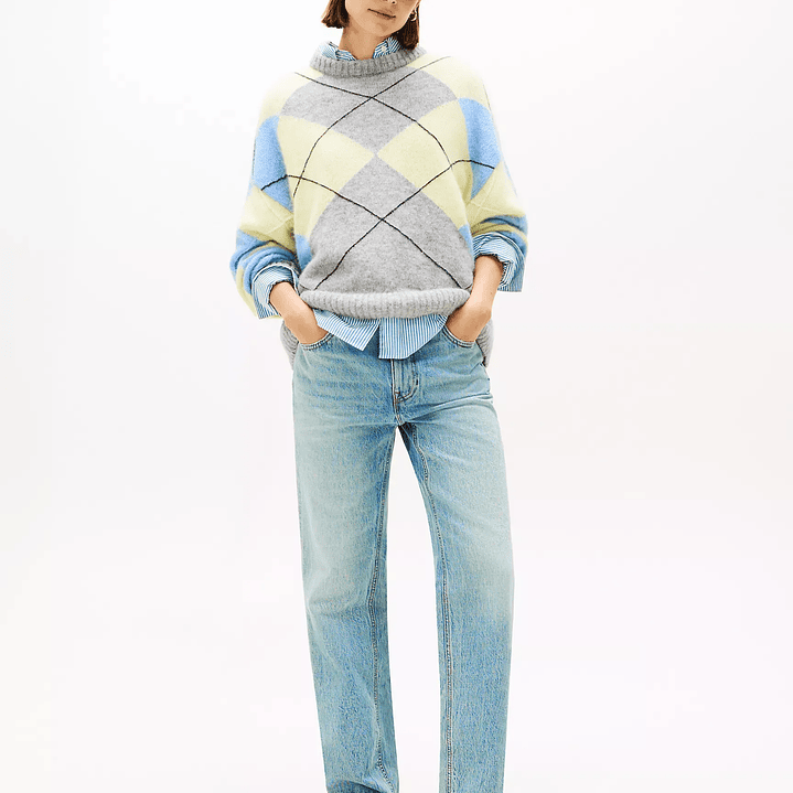 TH JEANS CLAIRE CLASC STR8  1