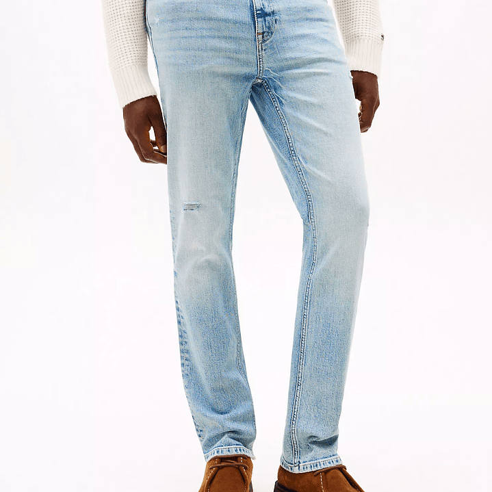 TH JEANS STR8 AUTH CFT MED W 2