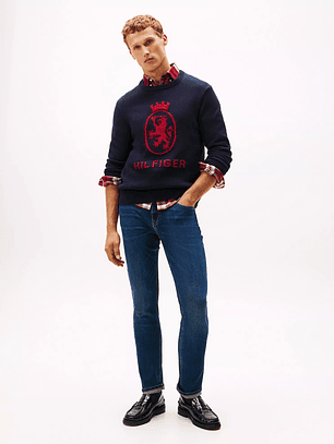 TH JEANS SLIM AUT SKINNY AZUL OSCURO