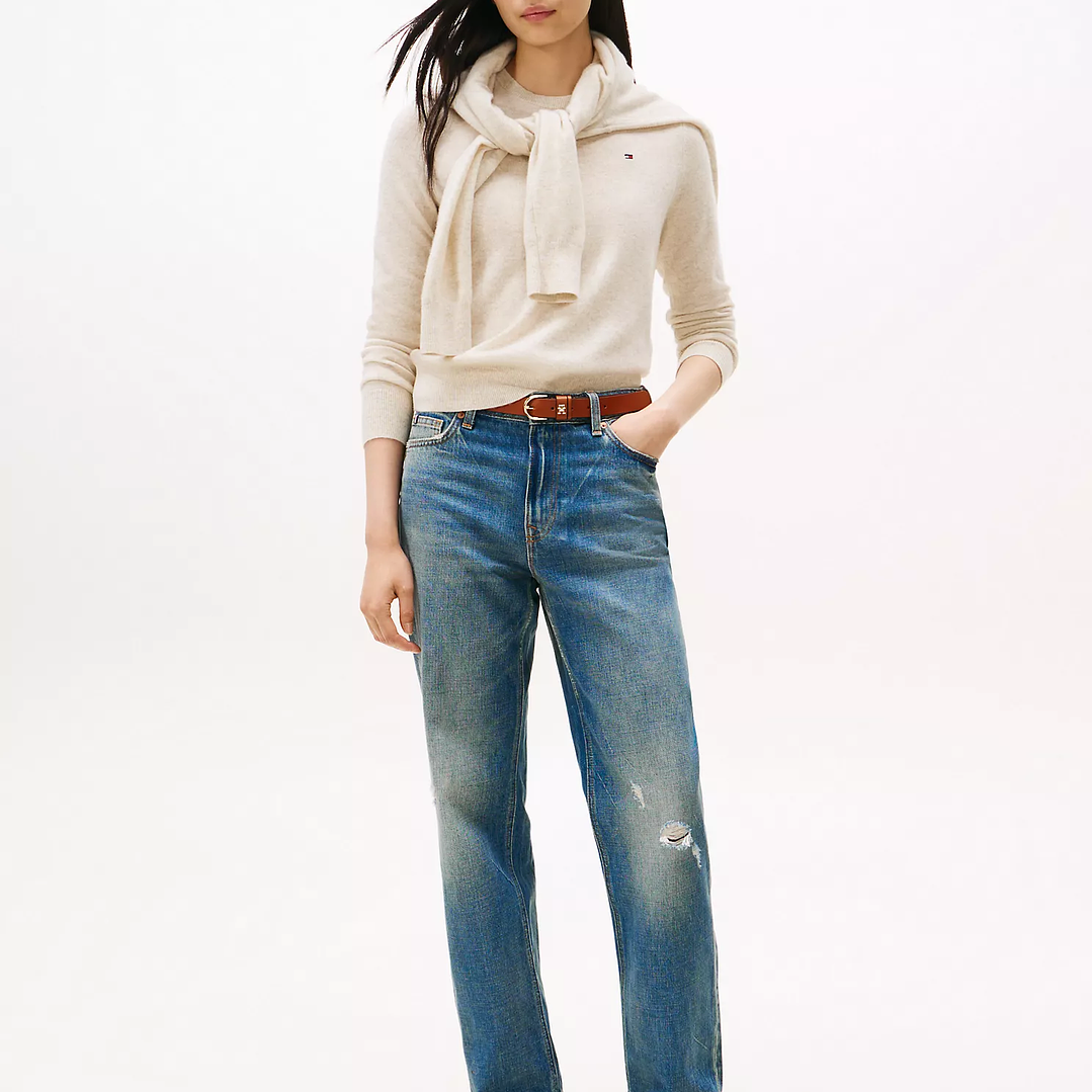 TH JEANS CLAIRE CLASC STR8 HW 1