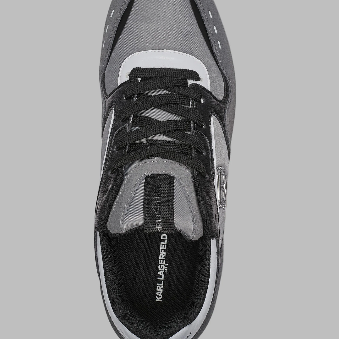 KARL MIXED MEDIA RUNNER GREY 4