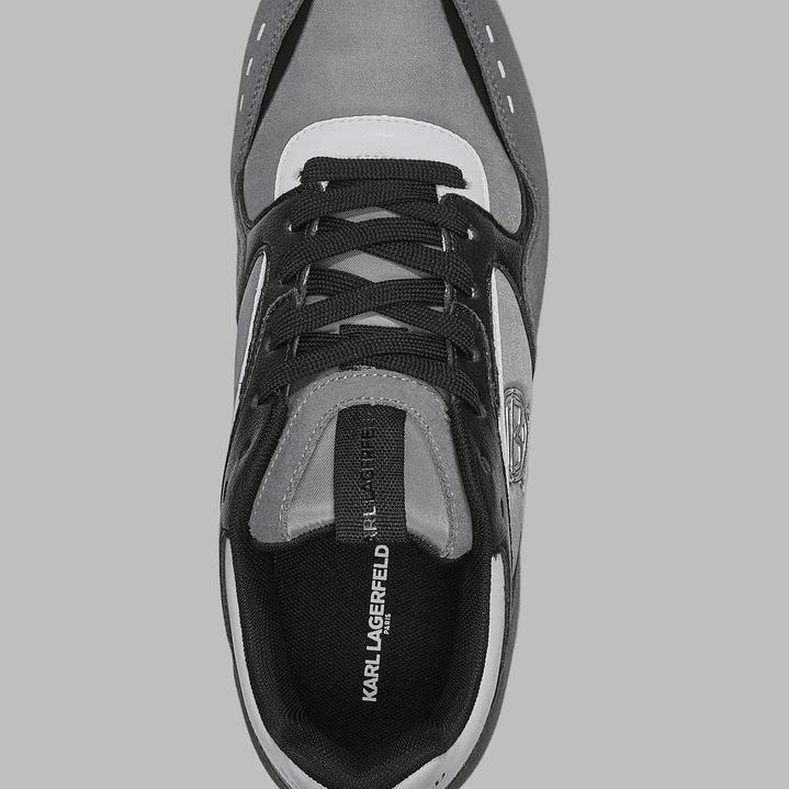 KARL MIXED MEDIA RUNNER GREY 4