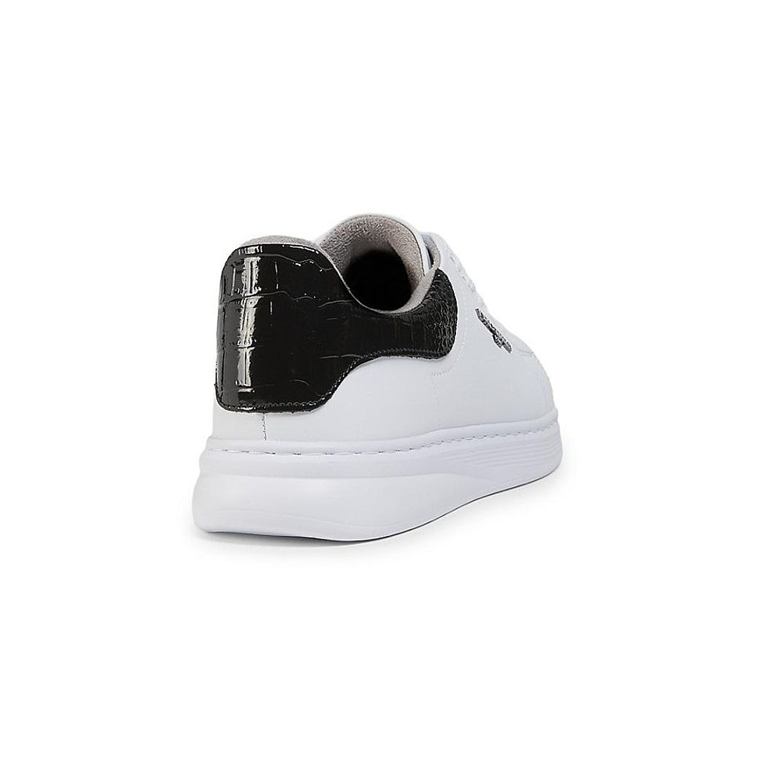 KARL LOGO LOW-TOP WHITE/BLACK 2